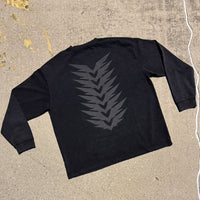 The Washed Long-sleeve - Black
